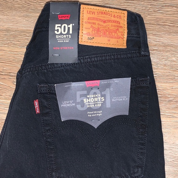 Levi’s 501 Long Slouch Shorts - Picture 4 of 7